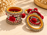Load image into Gallery viewer, Red Mirror Cuff