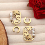 Load image into Gallery viewer, golden-butterfly-charm-hoop-earrings-seg-258