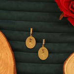 Load image into Gallery viewer, rose-medallion-drop-earrings-seg-294