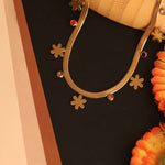 Load image into Gallery viewer, Golden Daisy Bloom Charm Necklace – Anti-Tarnish Stainless Steel
