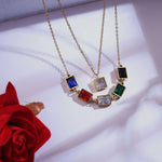 Load image into Gallery viewer, Royal Radiance Multi-Gemstone Necklace Set