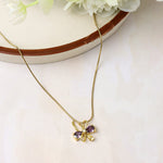 Load image into Gallery viewer, Purple Gemstone Necklace