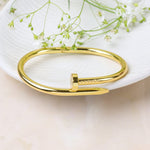 Load image into Gallery viewer, Gold Nail Bracelet
