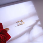 Load image into Gallery viewer, Green Clover Charm Toggle Necklace Set