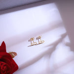 Load image into Gallery viewer, Premium Toggle Chain Necklace with Designer Charm & Crystal Bar