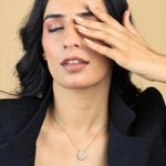 Load image into Gallery viewer, Crystal Clover Necklace