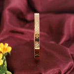 Load image into Gallery viewer, Starry Sparkle Slim Bangle – Premium Anti-Tarnish Gold Plated