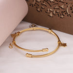 Load image into Gallery viewer, Golden Charm Cable Bracelet – Anti Tarnish Heart