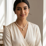 Load image into Gallery viewer, Royal Pearl Glow Anti-Tarnish Necklace