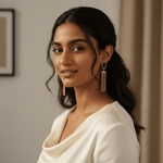 Load image into Gallery viewer, emerald-drop-chain-tassel-earrings-seg-278