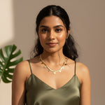 Load image into Gallery viewer, Golden Mini Heart Charm Necklace