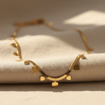 Load image into Gallery viewer, Golden Mini Heart Charm Necklace