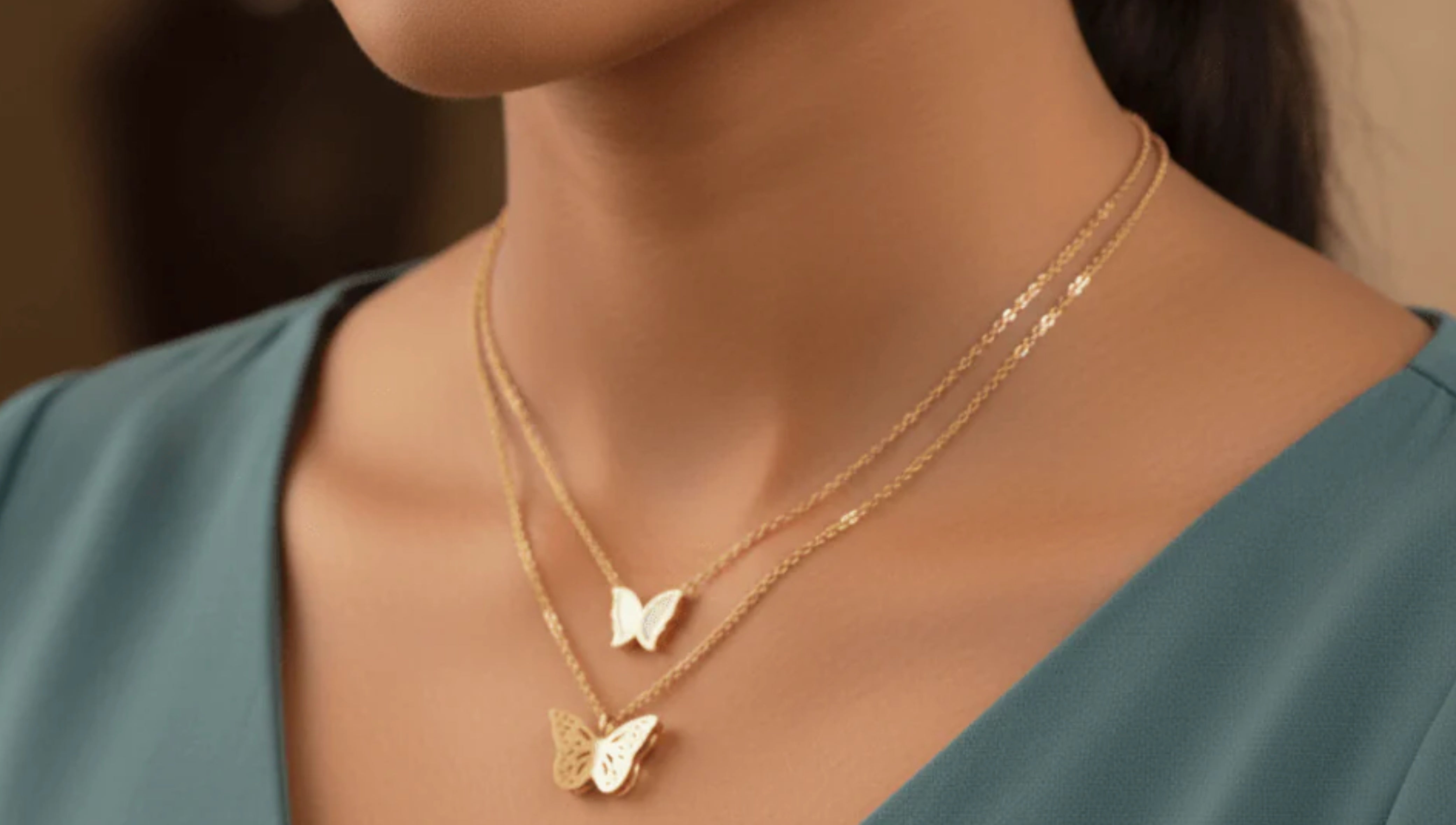 nakhra butterfly necklace