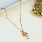 Load image into Gallery viewer, Gold Bow Necklace
