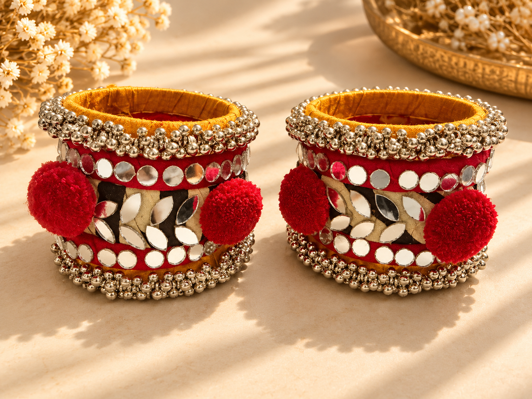 Red Mirror Cuff