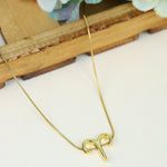 Load image into Gallery viewer, Zodiac Aries Symbol Gold Pendant Necklace
