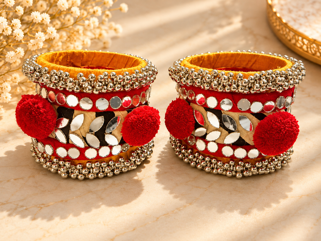 Red Mirror Cuff