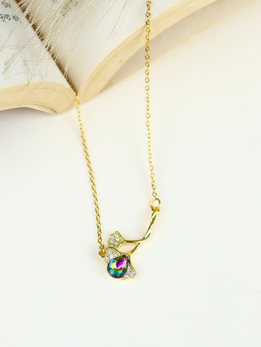 Mystic Bloom Crystal Pendant