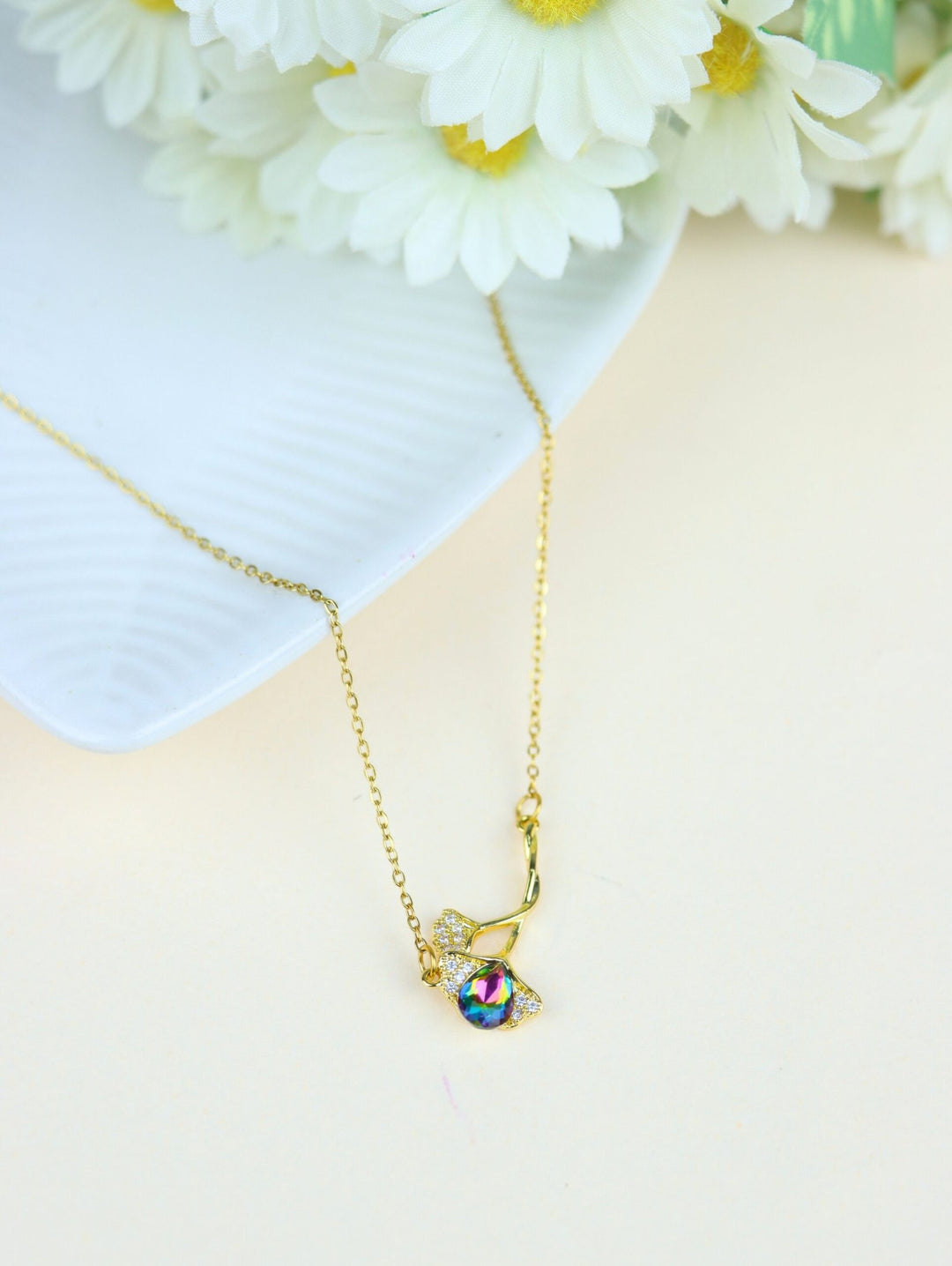 Mystic Bloom Crystal Pendant