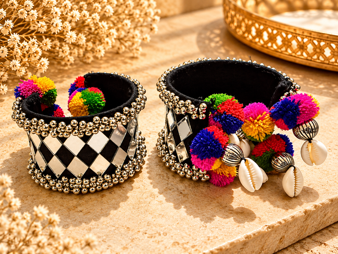 Black Diamond Mirror Cuff