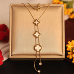 Load image into Gallery viewer, Luxe Clover Charm Layered Anti-Tarnish Necklace
