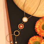 Load image into Gallery viewer, Tri-Charm Versace Anti-Tarnish Necklace
