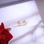 Load image into Gallery viewer, Luxe Butterfly Trio Necklace &amp; Earrings Set with Colorful Charms
