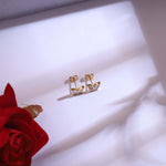 Load image into Gallery viewer, Elegant Double-Layer Butterfly Necklace &amp; Earring Jewelry Set – Gold Plated
