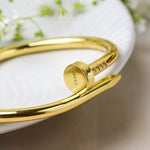 Load image into Gallery viewer, Gold Nail Bracelet
