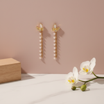 Load image into Gallery viewer, butterfly-pearl-tassel-dangler-earrings-ser-304
