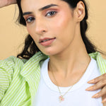 Load image into Gallery viewer, Pink Bow Pendant Necklace
