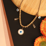 Load image into Gallery viewer, Royal Evil Eye Beaded Necklace
