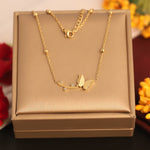 Load image into Gallery viewer, Golden Butterfly Branch Necklace – Anti Tarnish
