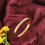 Load image into Gallery viewer, Starry Sparkle Slim Bangle – Premium Anti-Tarnish Gold Plated
