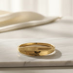 Load image into Gallery viewer, Sleek Glossy Curve Bangle – Premium Anti-Tarnish Jewellery
