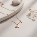 Load image into Gallery viewer, Dual Heart Charm Pendant Necklace
