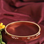 Load image into Gallery viewer, Starry Sparkle Slim Bangle – Premium Anti-Tarnish Gold Plated
