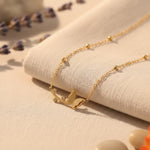 Load image into Gallery viewer, Golden Butterfly Branch Necklace – Anti Tarnish
