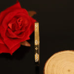 Load image into Gallery viewer, Starry Sparkle Slim Bangle – Premium Anti-Tarnish Gold Plated
