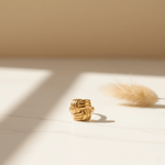 Load image into Gallery viewer, Golden Woven Knot Ring
