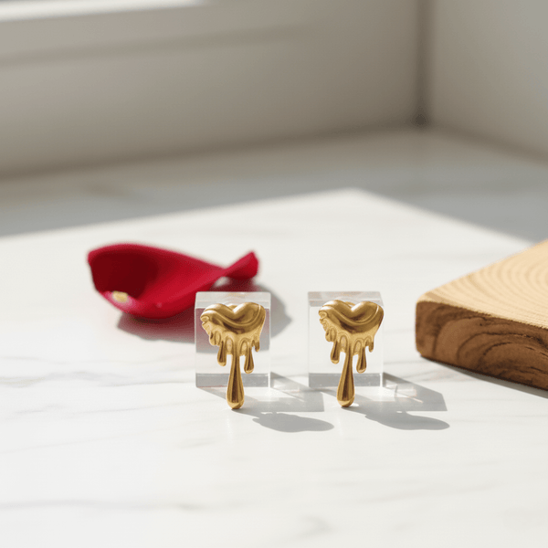 golden-drip-stud-earrings-ser-106