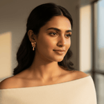 Load image into Gallery viewer, golden-drip-stud-earrings-ser-106
