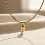 Load image into Gallery viewer, Elegant Golden Leaf Charm Choker – Anti-Tarnish Stainless Steel
