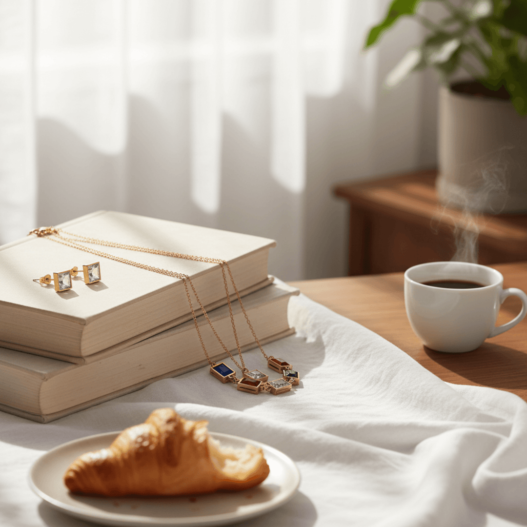 Royal Radiance Multi-Gemstone Necklace Set