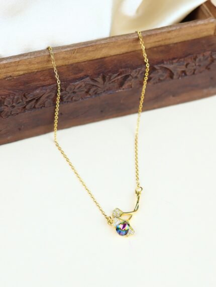 Mystic Bloom Crystal Pendant